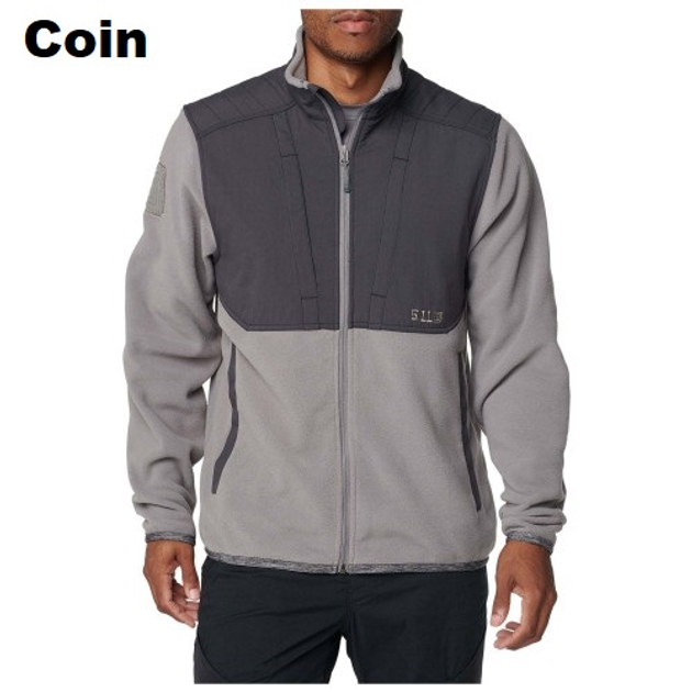 Тактичний светр фліс 5.11 Apollo Tech Fleece Jacket 78016 Large, Coin - зображення 1