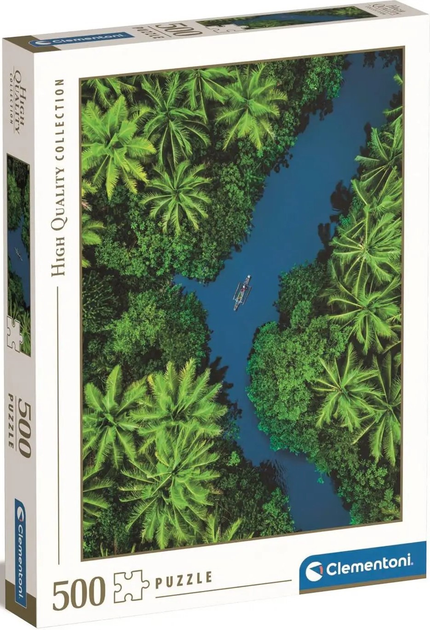 Puzzle Clementoni Hq Tropical Aerial View 500 elementów (8005125355204) - obraz 1