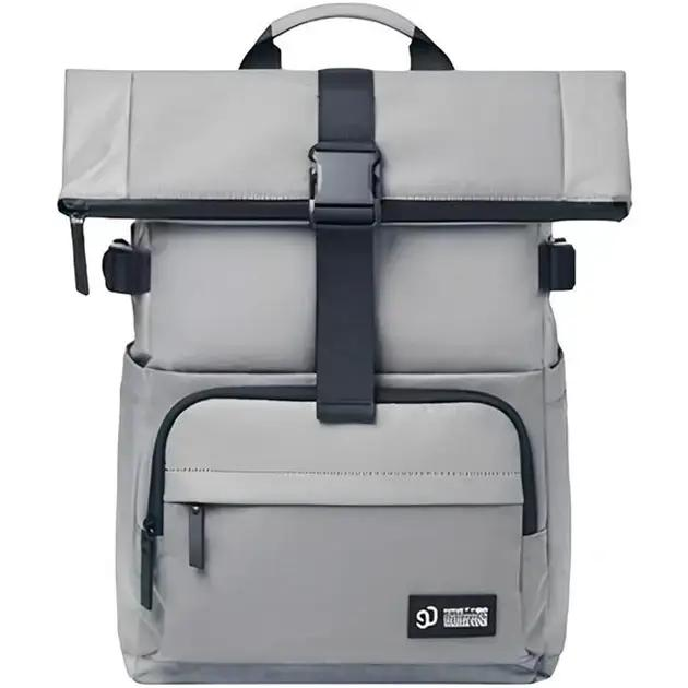 Рюкзак 90 Points Urban Roll Top Backpack 18,6" 27,3L Cold Grey - изображение 1