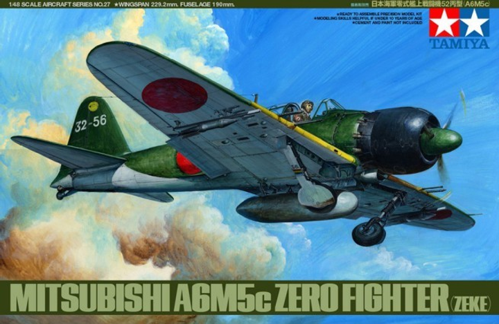 Model do sklejania Tamiya A6M5C Type 52 Zero Fighter (4950344996599) - obraz 1