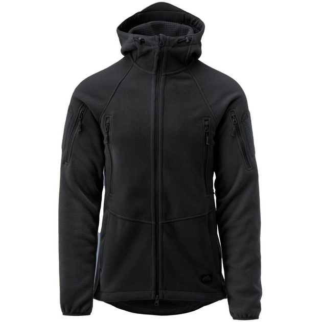 Куртка Helikon-Tex PATRIOT Mk 2 - Hybrid Fleece, Black 3XL/Regular (BL-PJ2-FH-01) - изображение 2