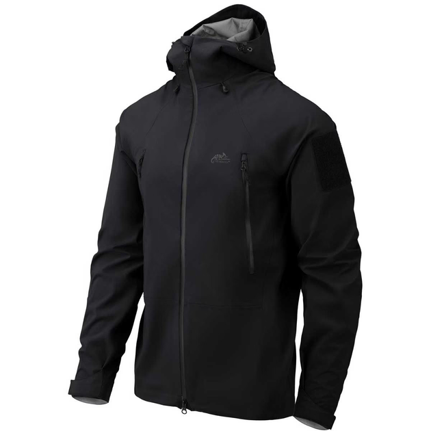 Куртка Helikon-Tex SQUALL Hardshell - TorrentStretch, Black 2XL/Regular (KU-SHJ-TR-01) - изображение 1