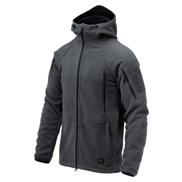 Куртка Helikon-Tex PATRIOT Mk 2 - Hybrid Fleece, Shadow Grey/Black XS/Regular (BL-PJ2-FH-3501A) - зображення 1