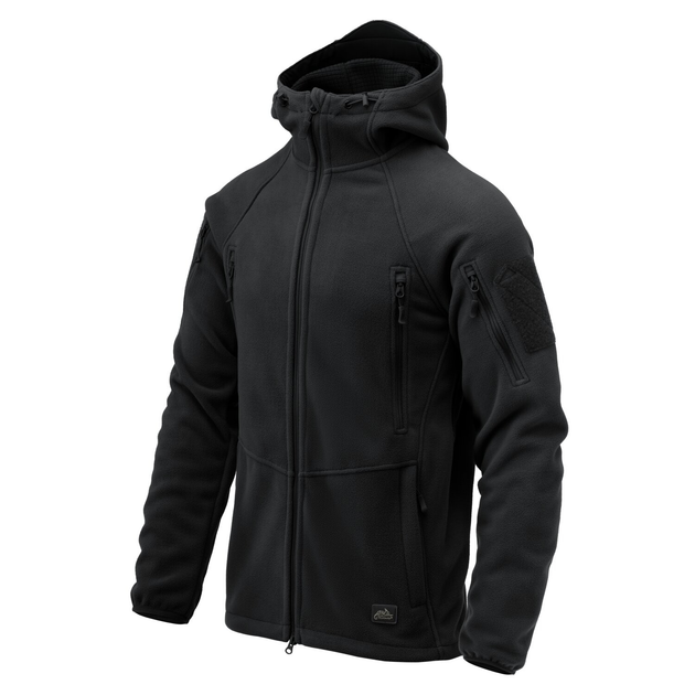 Куртка Helikon-Tex PATRIOT Mk 2 - Hybrid Fleece, Black M/Regular (BL-PJ2-FH-01) - зображення 1