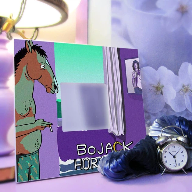 Декоративное зеркало "Конь БоДжек. BoJack Horseman" украшение интерьера спальни, бара, кафе - изображение 3