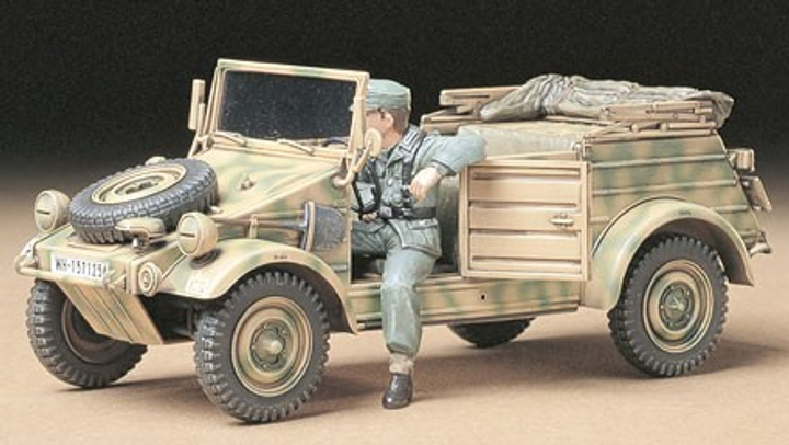 Model do sklejania Tamiya German Kubelwagen Type 82 (4950344995646) - obraz 2