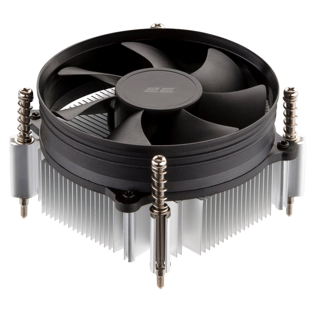 Процессорный кулер 2E CX10384, LGA1700, 1366, 1200, 115X, 4pin PWM, TDP 65W - изображение 1