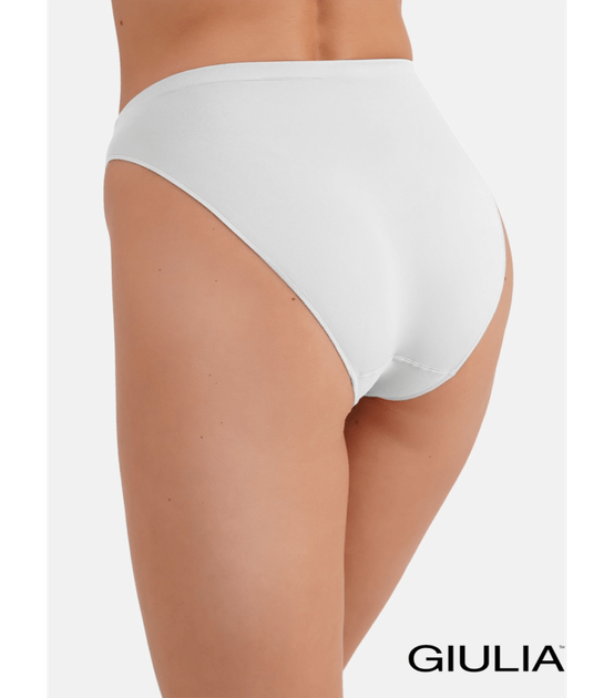 Бесшовные женские трусики HI-LEG BRIEFS - Giulia - HI-LEG BRIEFS - S/M - White (Белый) - Фото 1 Бесшовные женские трусики HI-LEG BRIEFS - Giulia - HI-LEG BRIEFS - S/M - White (Белый) - изображение 1
