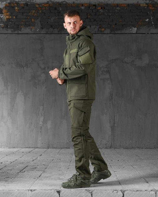 Тактичний костюм xxl softshell olive 0 - зображення 2