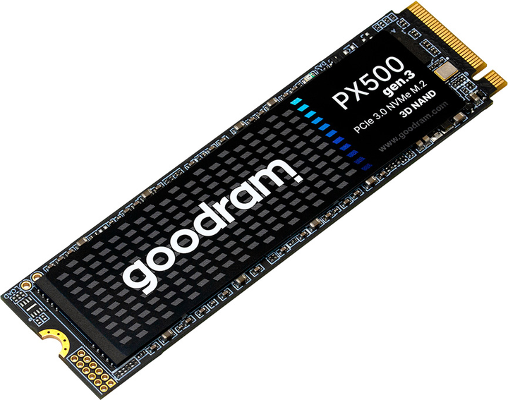 SSD диск Goodram PX500 Gen.3 1TB M.2 2280 PCIe 3.0 x4 NVMe 3D NAND QLC (SSDPR-PX500-01T-80-G3) - изображение 3