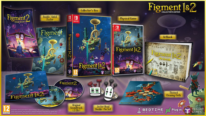 Gra Nintendo Switch Figment 1 and 2 Collectors Edition (Kartridż) (8436016711401) - obraz 2