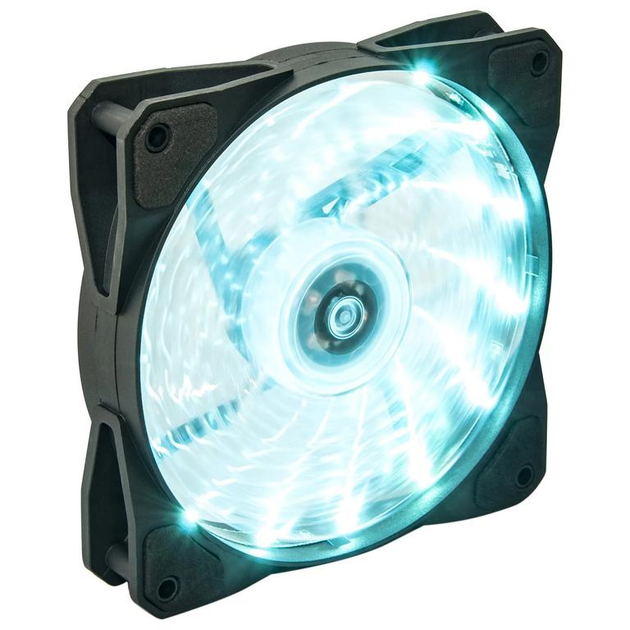 Вентилятор FRIME Iris 15LED Azure (FLF-HB120A15) - изображение 1