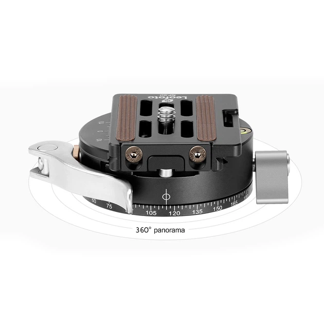 Шаровая головка Leofoto LH-40PCL+NP-60 Черный - изображение 7