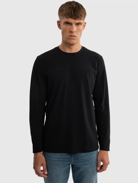 Longsleeve męski Big Star Daprist 906 XL Czarny (5900714767396) - obraz 1