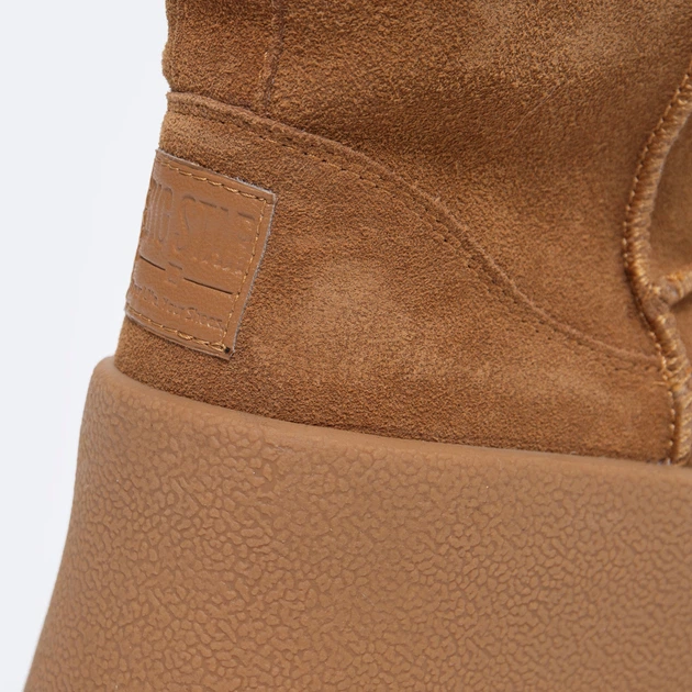 Śniegowce mukluki damskie skórzane Big Star Oo274A212 803 40 Brązowe (5900714808709) - obraz 6