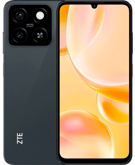 Мобільний телефон ZTE Blade A55 4/128GB Black - зображення 1