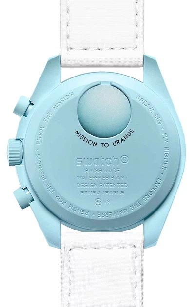 Swatch×Omega Mission to Uranus オメガ×スウォッ Наручные часы Swatch x Omega Bioceramic MoonSwatch Collection