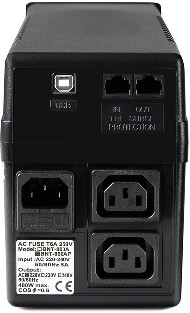 ИБП Powercom BNT-800AP USB - изображение 3