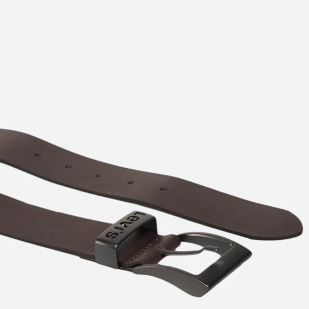Pasek męski skórzany Levi's 226939-3-28 95 cm Brązowy (7613417334526) - obraz 3