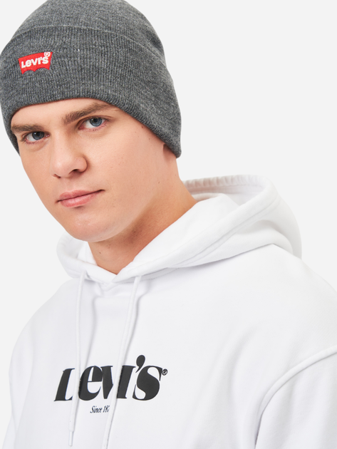 Czapka Levi's 230791-11-55 One Size Szara (7613417093089) - obraz 2