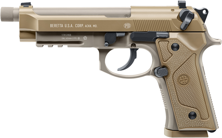 Пістолет пневматичний Umarex Beretta M9A3 FM кал. 4.5 мм BB FDE - зображення 1