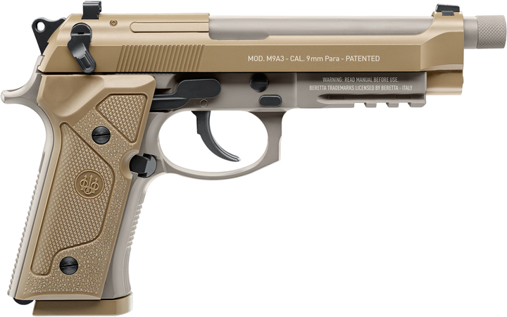 Пістолет пневматичний Umarex Beretta M9A3 FM кал. 4.5 мм BB FDE - зображення 2