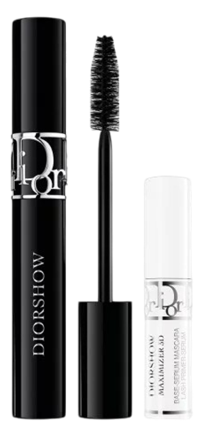 Набір Туш для вій Christian Dior Set Diorshow Iconic Overcurl Mascara 090 6 г + Lash Primer Serum 4 мл (3348901699570) - зображення 2