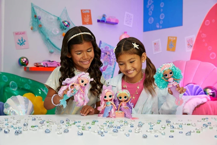 専用です☆             LOVE QVC 刺繍とパール　新品　M Кукла LOL Surprise Tweens Mermaid Lana Marine - Кукла Твинс