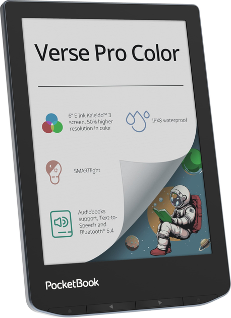 Електронна книга PocketBook 634K3 Verse Pro Color Stormy Sea 13847 - изображение 5