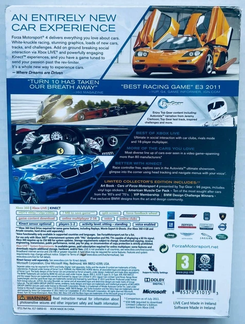 ROZETKA » Forza Motorsport 4 Limited Collector's Edition, Б/У