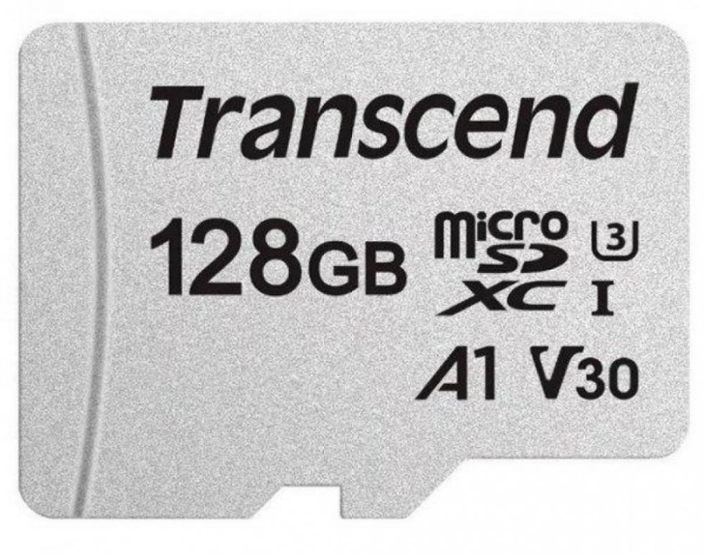 Карта памяти microSDXC 128 ГБ Transcend 300S (c адаптером SD) - Фото 2 Карта памяти microSDXC 128 ГБ Transcend 300S (c адаптером SD) - изображение 2