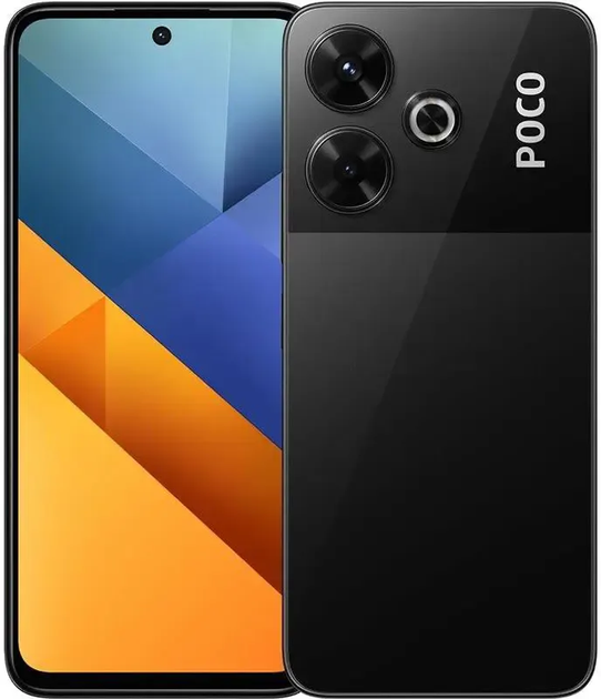 Мобільний телефон Poco M6 4G 8/256GB Black (S9912547) - зображення 1