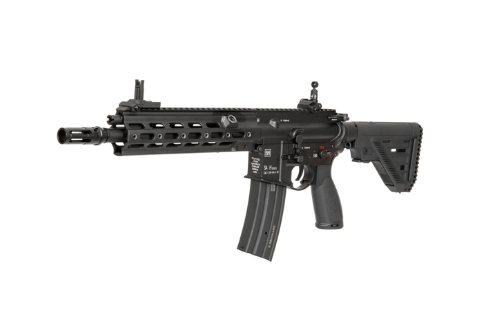 Страйкбольна штурмова гвинтівка Specna Arms SA-H12 One Kestrel ETU Black - изображение 2