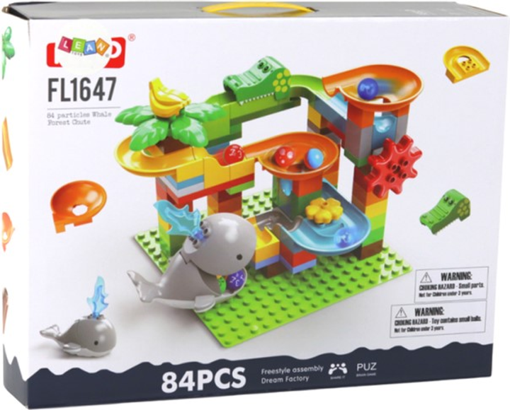 Конструктор LEAN Toys Гірка Кіт 84 деталі (5905991003182) - зображення 3