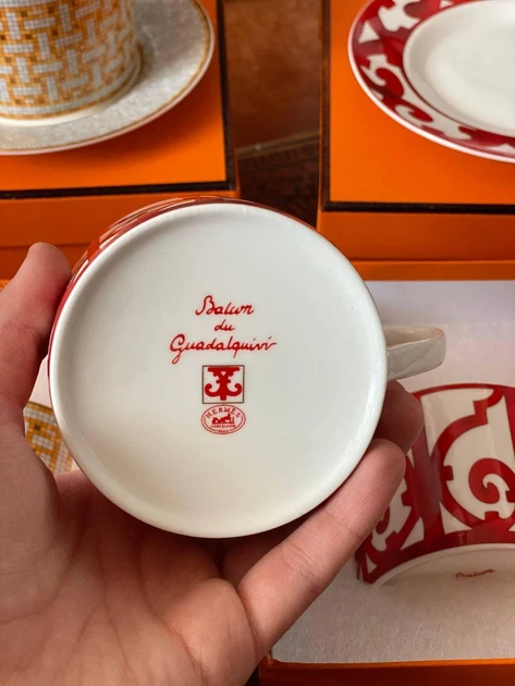 | Guadalquivir du Balcon блюдцем с чайная Чашка Guadalquivir HERMES 食器 DOMIO Interiors Home 食器