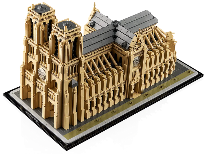 Zestaw klocków LEGO Architecture: Notre-Dame w Paryżu 4383 elementy (21061) - obraz 5