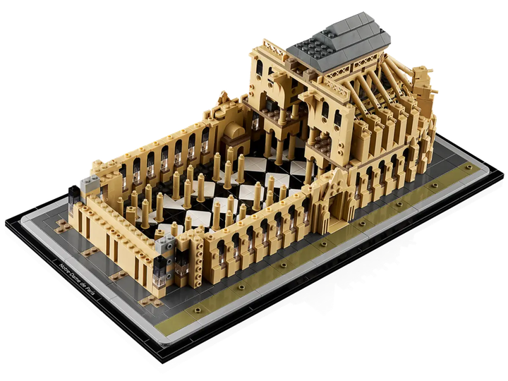 Zestaw klocków LEGO Architecture: Notre-Dame w Paryżu 4383 elementy (21061) - obraz 7
