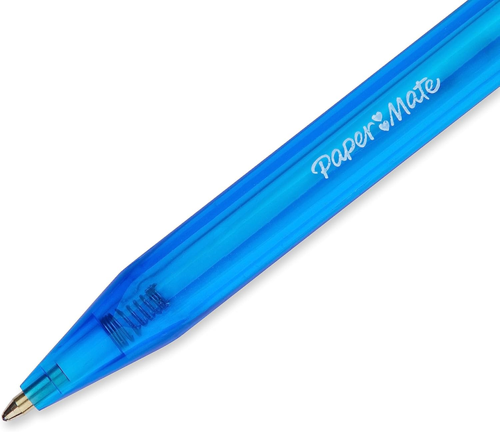 Zestaw długopisów kulkowych Paper Mate InkJoy Automatyczne Niebieski 100 szt (ZES3501170977446) - obraz 3