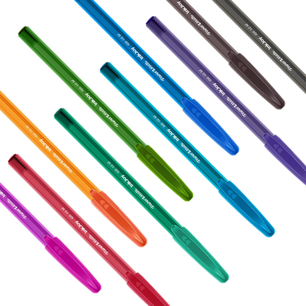Zestaw długopisów kulkowych Paper Mate InkJoy Czerwone 50 szt (ZES3501170957141) - obraz 5