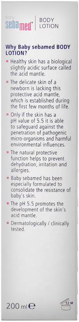 Balsam do ciała Sebamed Baby 200 ml (4103040122452) - obraz 4