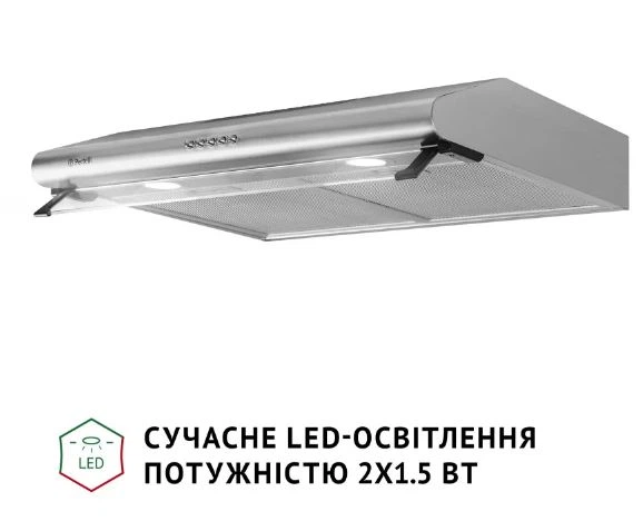 Витяжка пласка Perfelli PL 6042 I LED - изображение 3