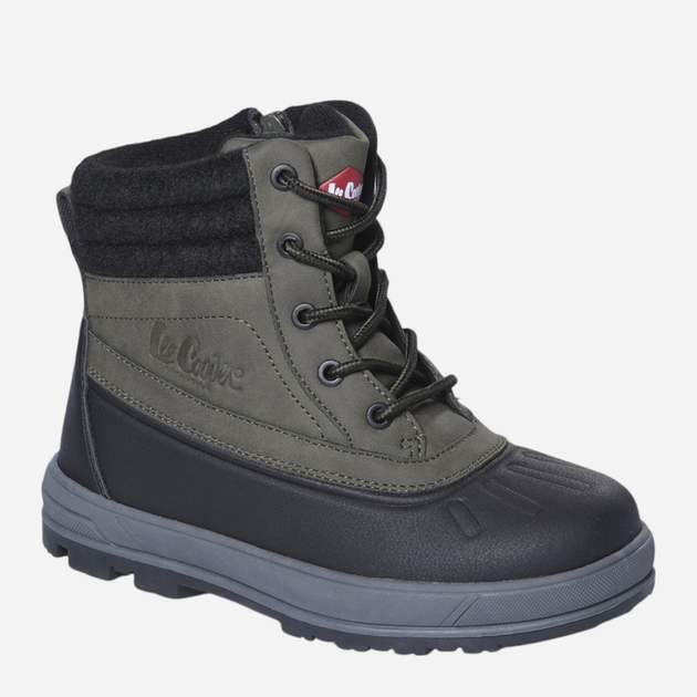 Жіночі дутики Lee Cooper LCJ-24-01-2967L 37 24 см Хакі/Чорний (5904292159345) - зображення 1