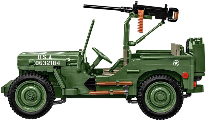 Klocki konstrukcyjne Cobi Historical Collection Willys MB 1207 elementów (5902251028053) - obraz 3