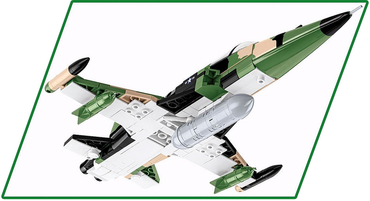 Klocki konstrukcyjne Cobi Northrop F-5A Freedom Fighter 352 elementy (5902251024253) - obraz 4