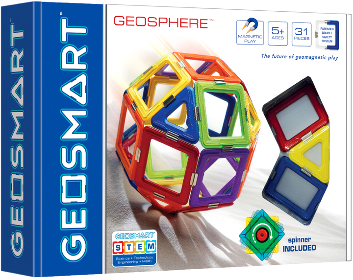 Klocki magnetyczne IUVI Games Smart Geo Sphere 31 elementów (5414301249931) - obraz 1