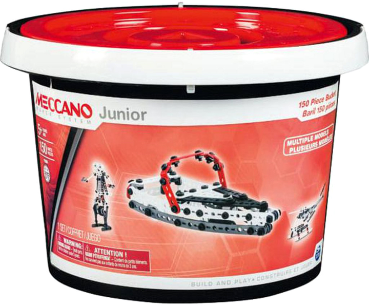 Конструктор Spin Master Meccano Junior Відерце 150 деталей (0778988138380) - зображення 1