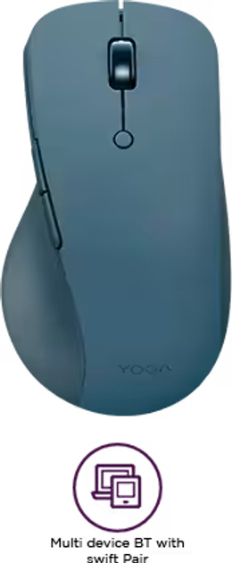Мышь Lenovo Yoga Pro Bluetooth Blue (GY51P14335) - изображение 7