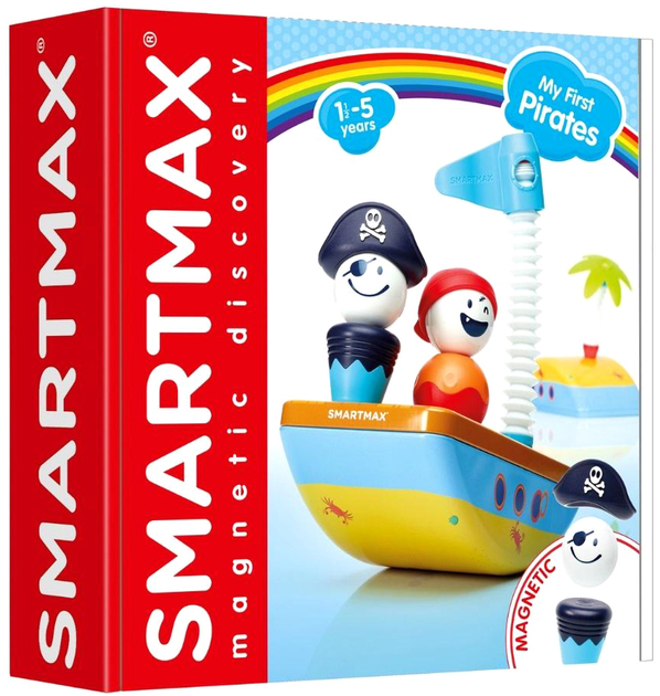 Конструктор магнітний IUVI Games Smart Max My First Pirates 7 деталей (5414301250623) - зображення 1