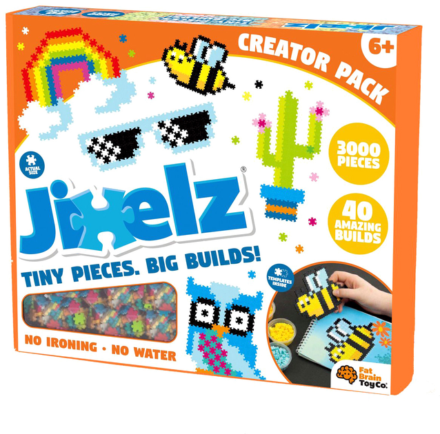 Конструктор Fat Brain Toy Co Jixelz Creator Pack 3000 деталей (0811802026033) - зображення 1