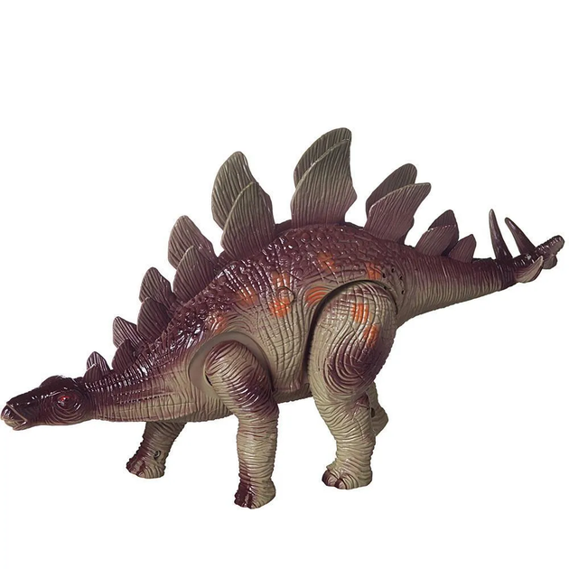 Figurka Madej Dinozaur Stegozaur z dźwiękiem 20 cm (5903631444227) - obraz 2